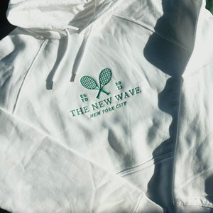 Tennis Club ECO Embroidered Hoodie The New Wave NYC  The New Wave NYC is an independent latino brand